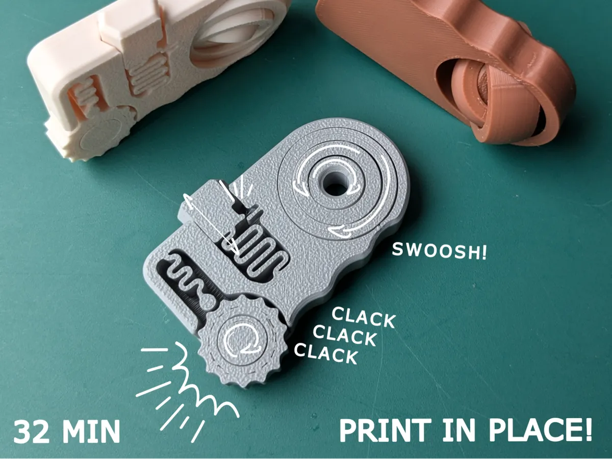 Click Clack Swoosh Fidget